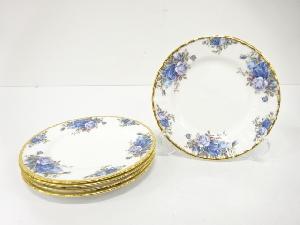 ROYAL ALBERT　ロイヤルアルバート　ムーンライトローズ　プレート5枚セット(18センチ)